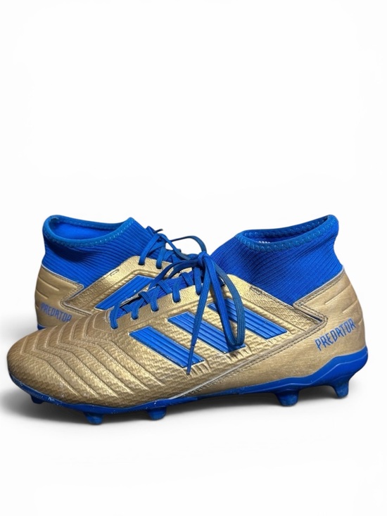 adidas Other - Adidas Predator 19.3 FG Mens Soccer Cleats Gold Blue F35596 Size 11